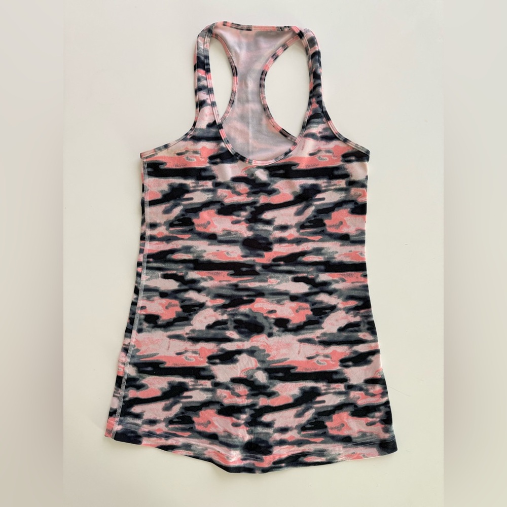 Lululemon Women's Tank Top Size 6 Polyester Crew Neck Sleeveless Power Yoga